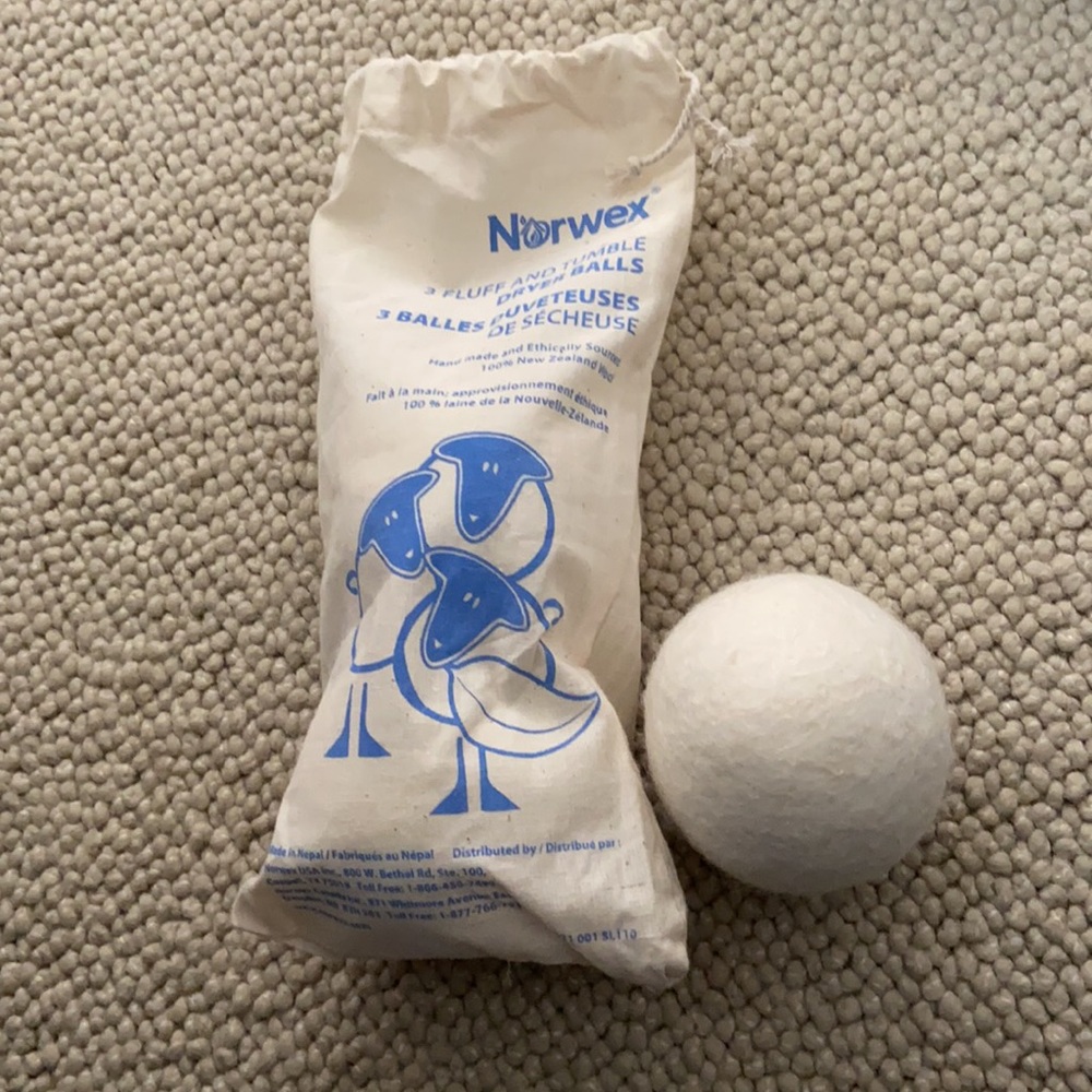Norwex Fluff and Tumble Dryer Balls (set of 3)